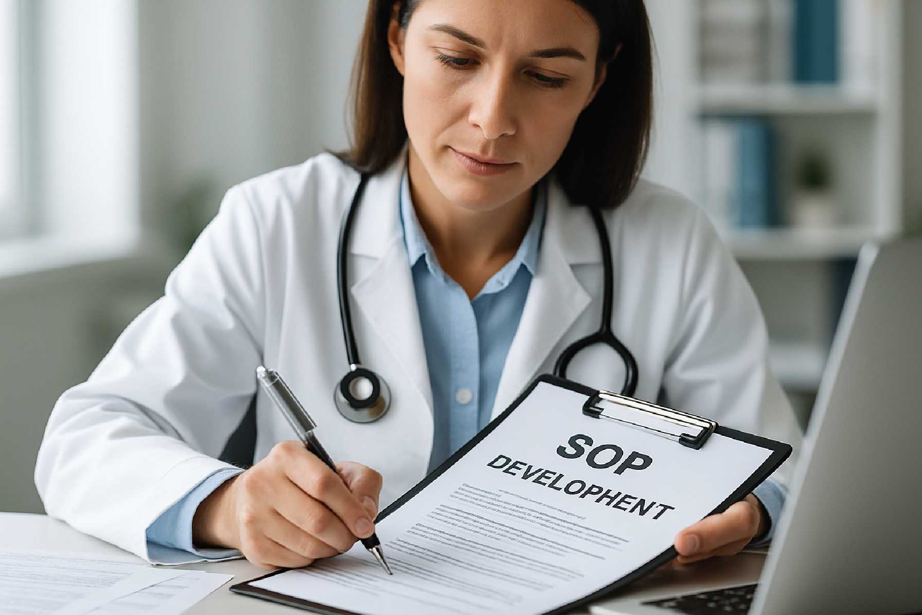 Clinical Quality Management SOP development