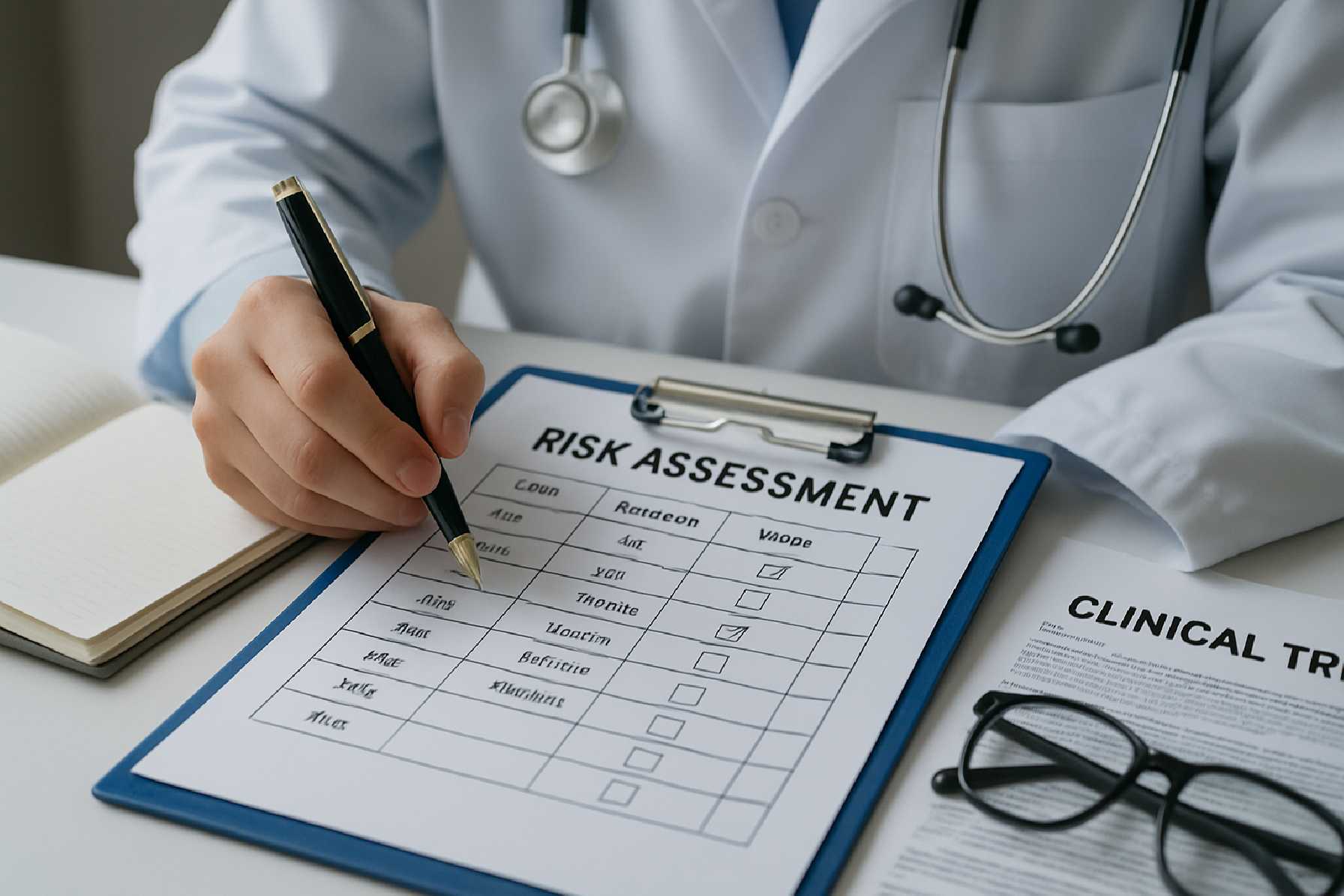 Clinical Quality Assurance risk assessment for clinical trials