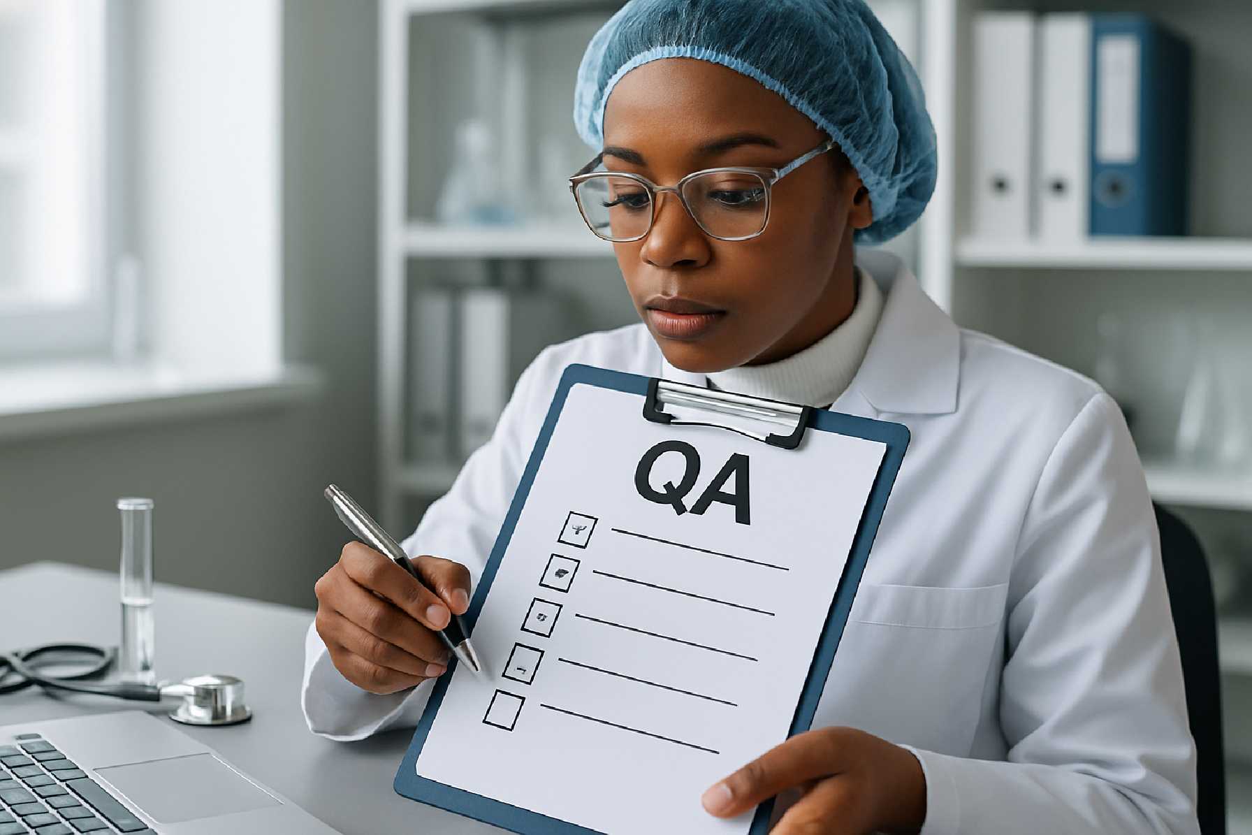 Clinical Quality Assurance compliance assessment